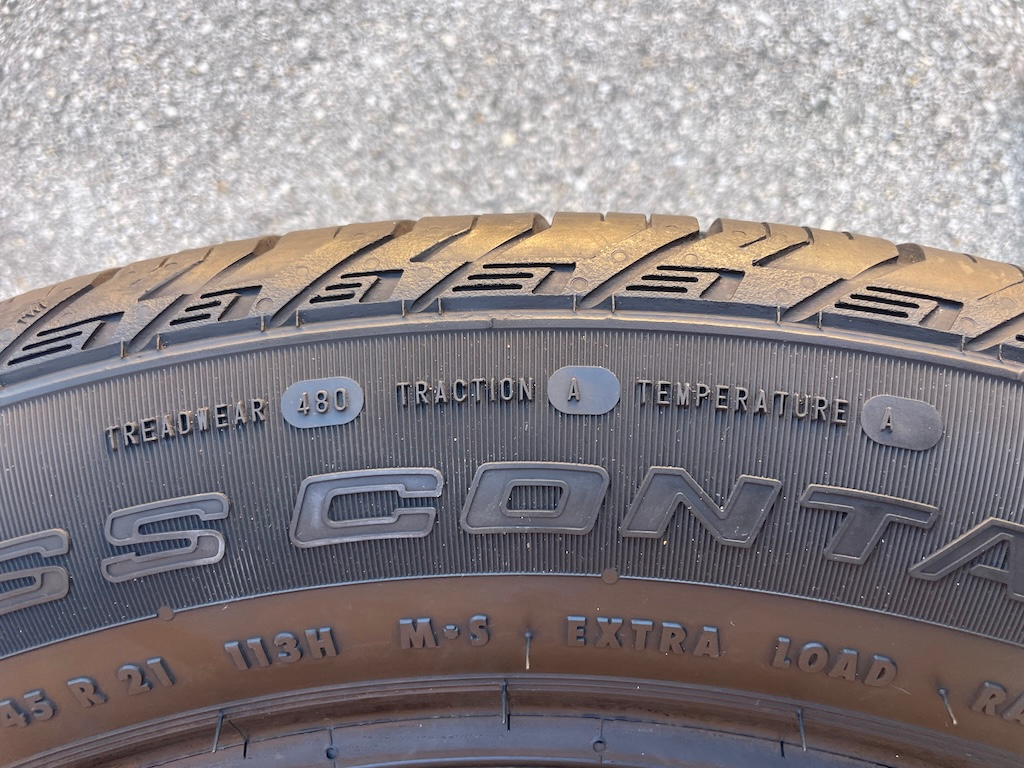 285/45/R21 Continental Cross Contact - Image 7