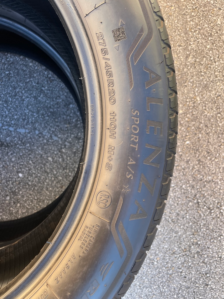 275/45/R20 Bridgestone Alenza - Image 5