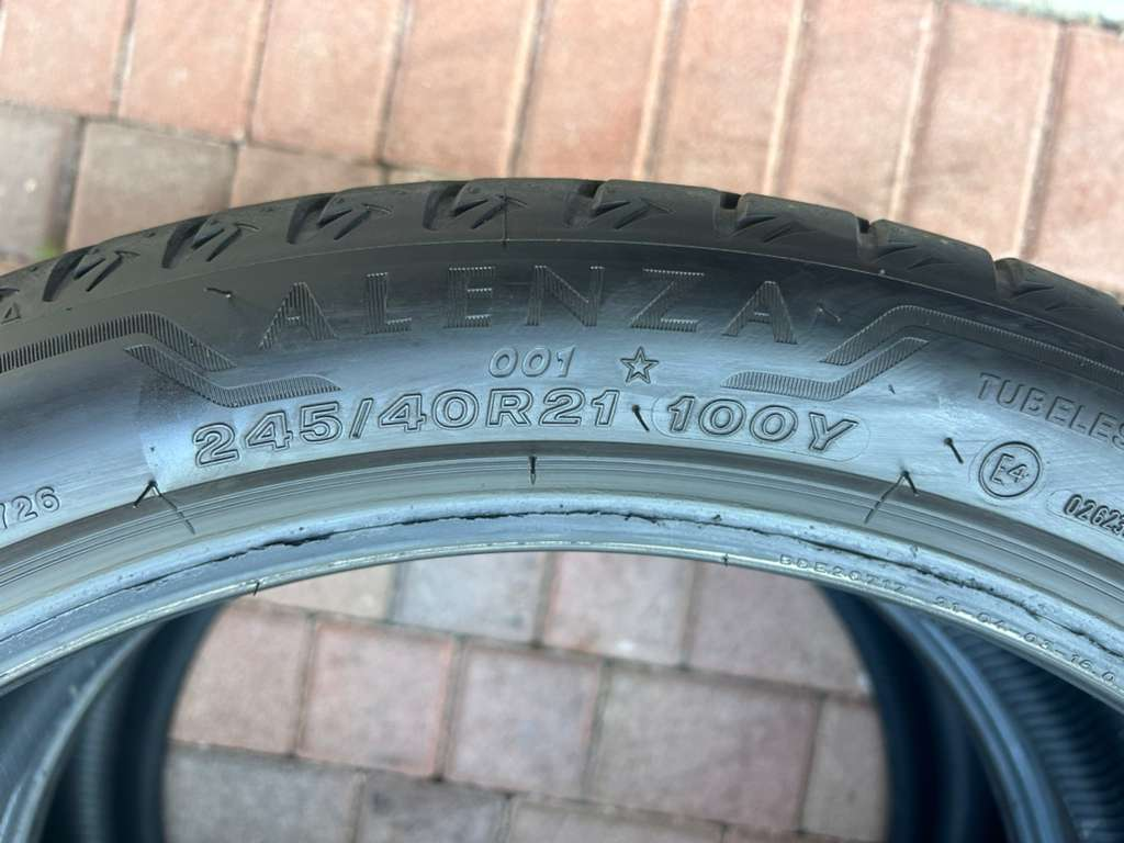 245/40/R21 Bridgestone Alenza - Image 6