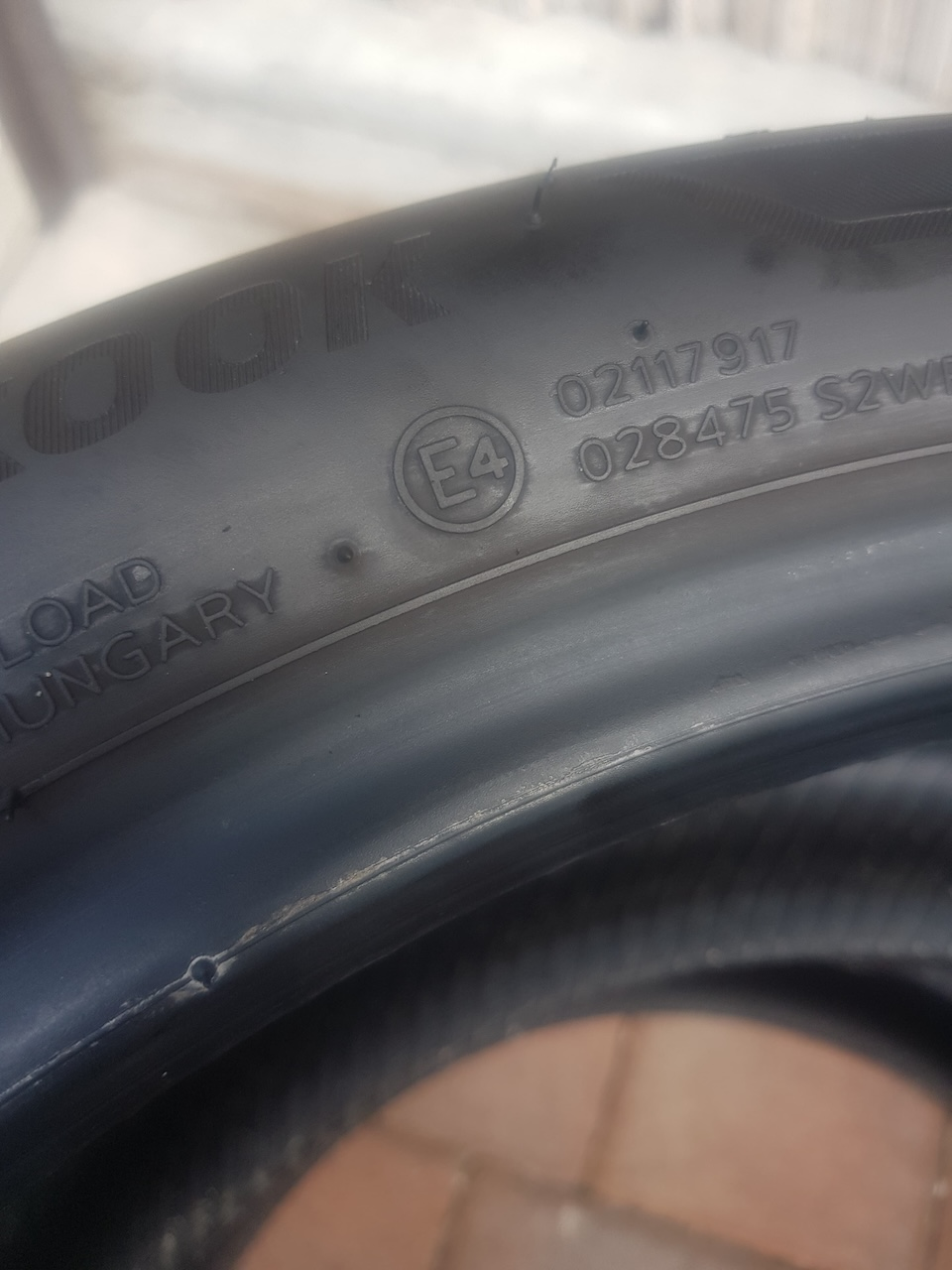 245/40/R19 Hankook Ventus - Image 10