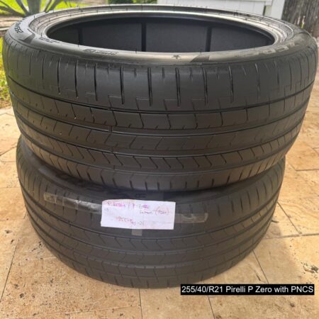 255/40/R21 Pirelli P Zero with Pirelli Noise Cancelling System (DOT 2025)