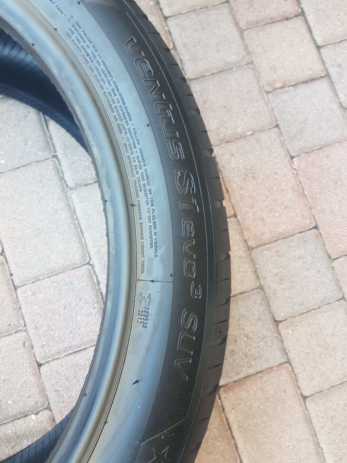 275/40/R21 Hankook Ventus - Image 5